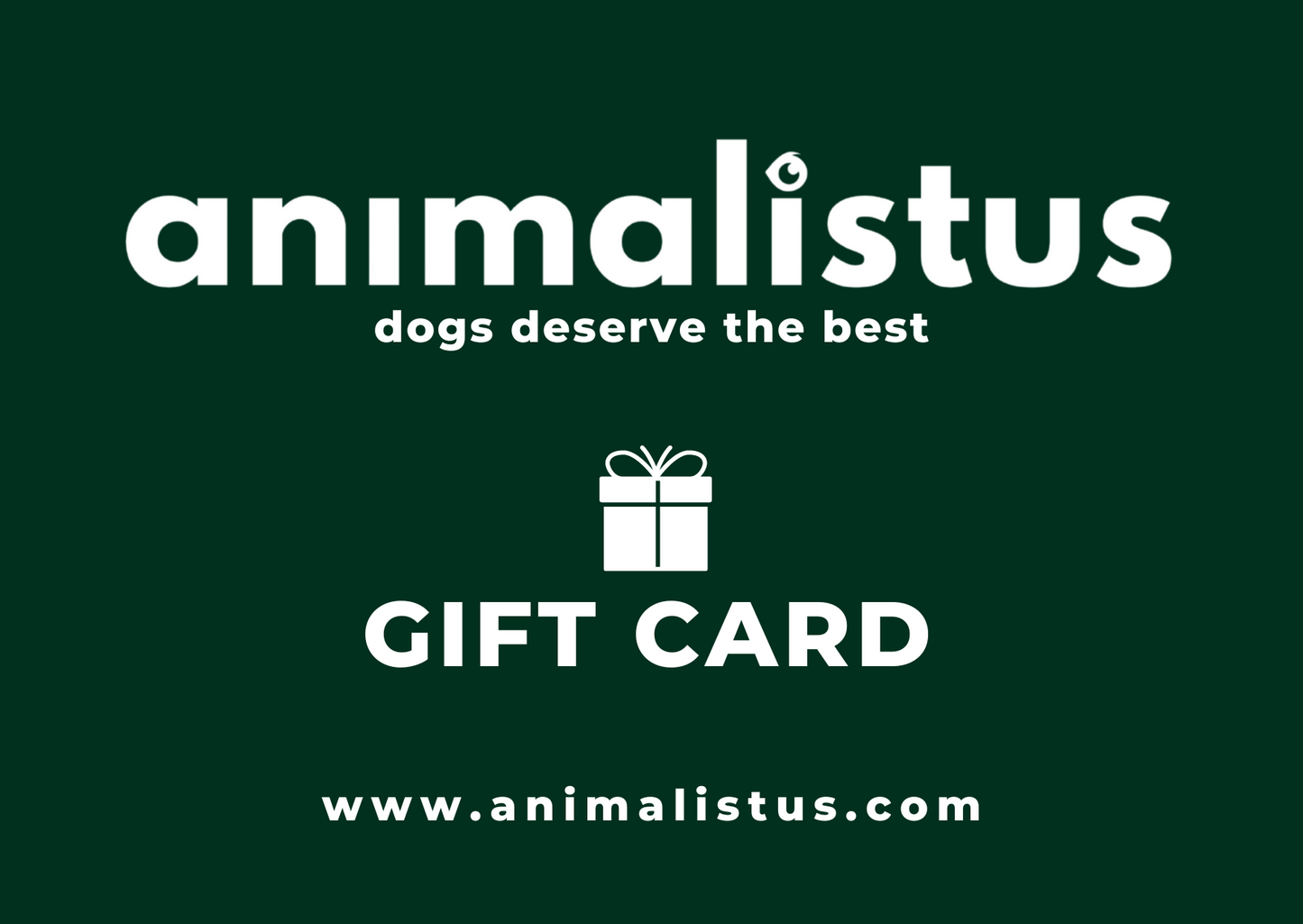 ANIMALISTUS virtual gift card