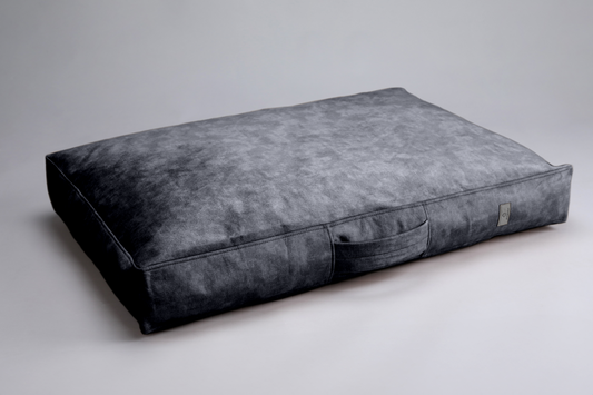 Dog cushion bed | 2-sided | GRAPHITE GREY
