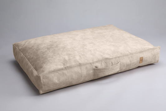 Dog cushion bed | 2-sided | BEIGE