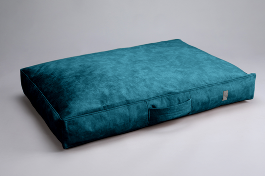 Dog cushion bed | 2-sided | OCEAN BLUE