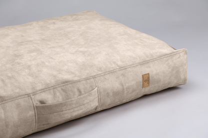 Dog cushion bed | 2-sided | BEIGE