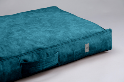 Dog cushion bed | 2-sided | OCEAN BLUE