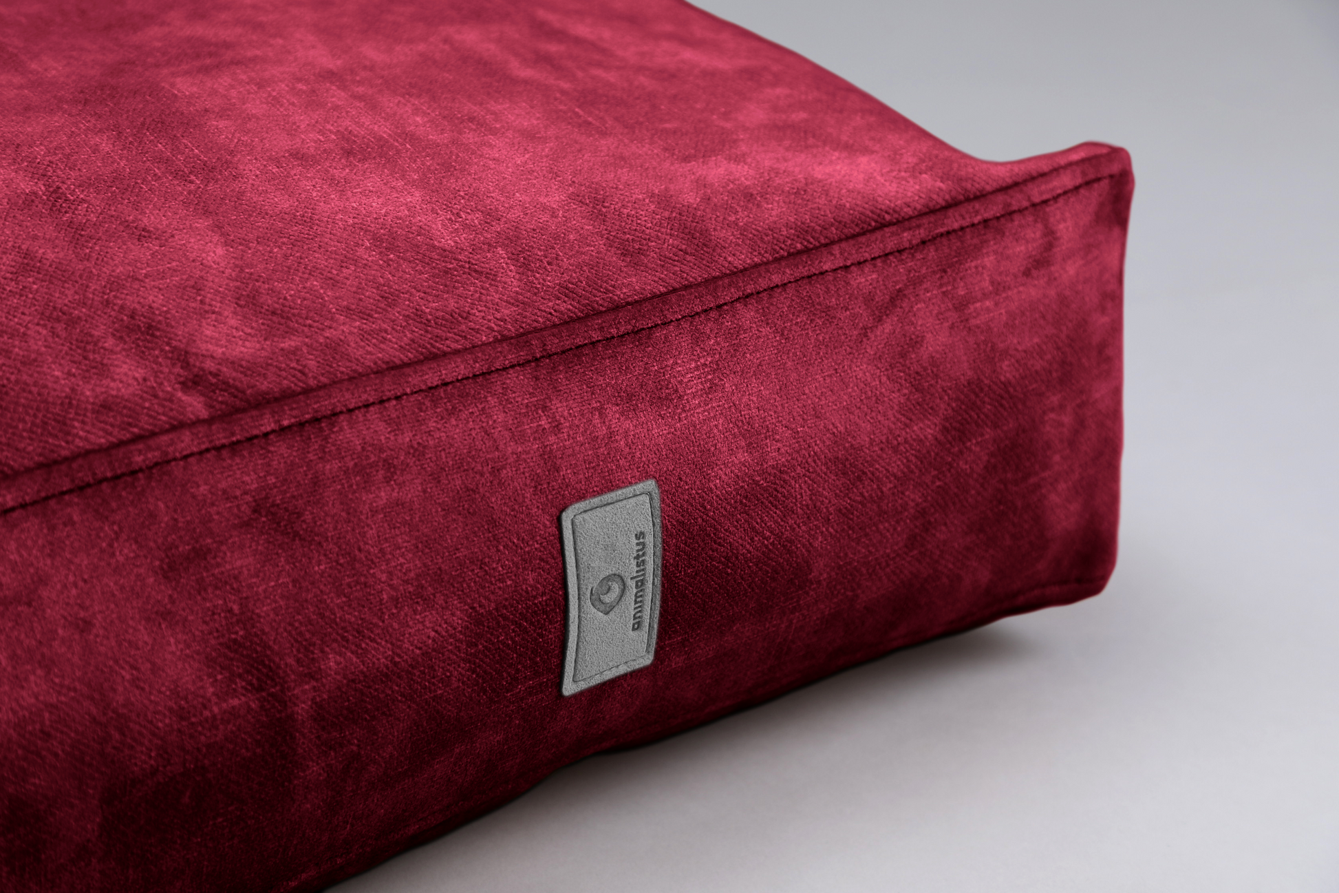 Dog cushion bed | 2-sided | RUBY RED