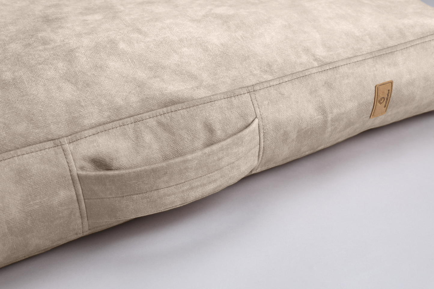 Dog cushion bed | 2-sided | BEIGE