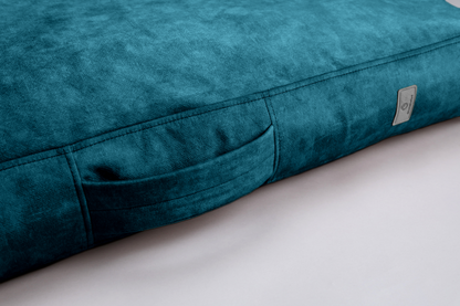 Dog cushion bed | 2-sided | OCEAN BLUE