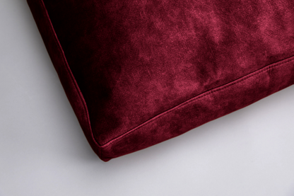 Dog cushion bed | 2-sided | RUBY RED