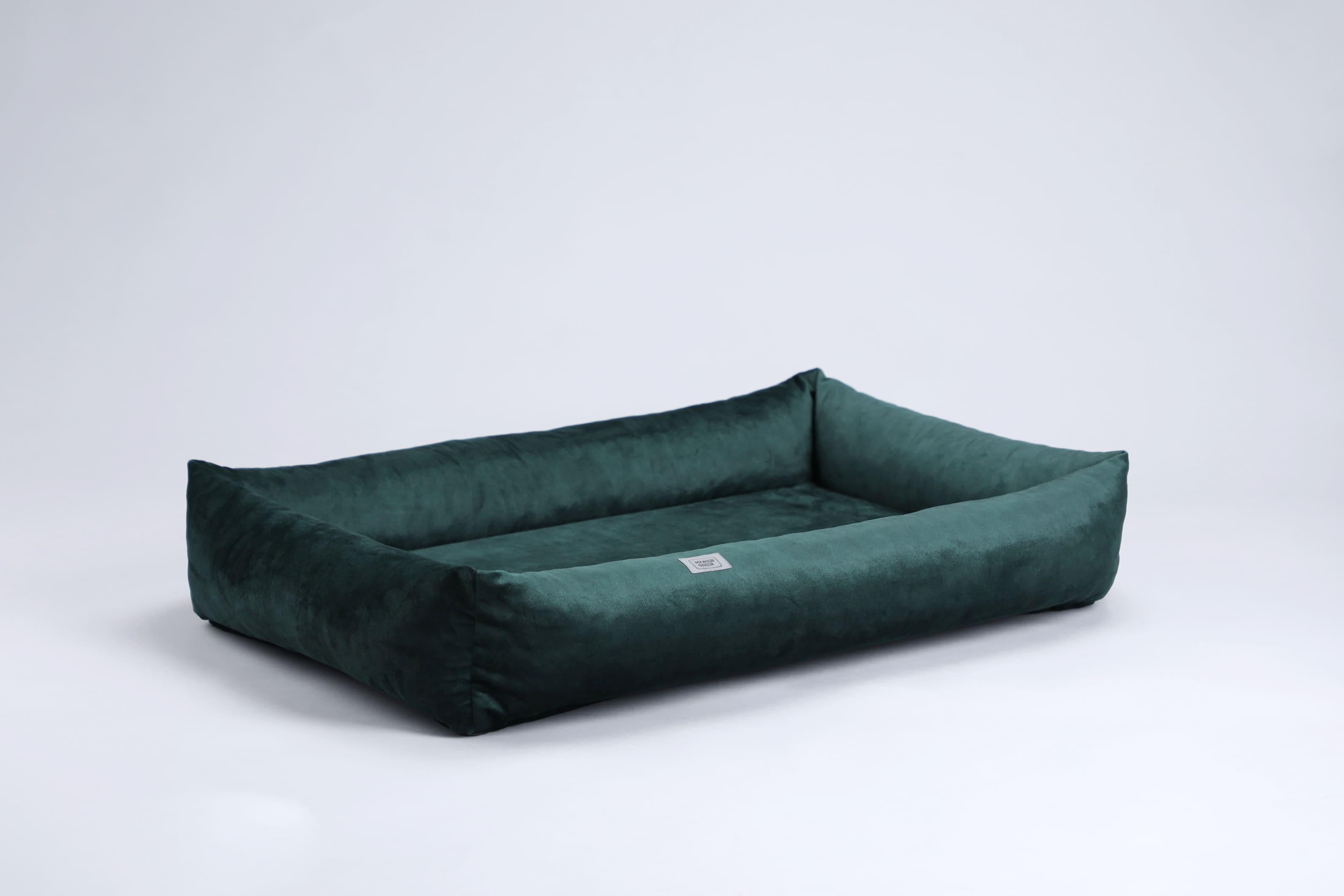 Emerald green dog clearance bed