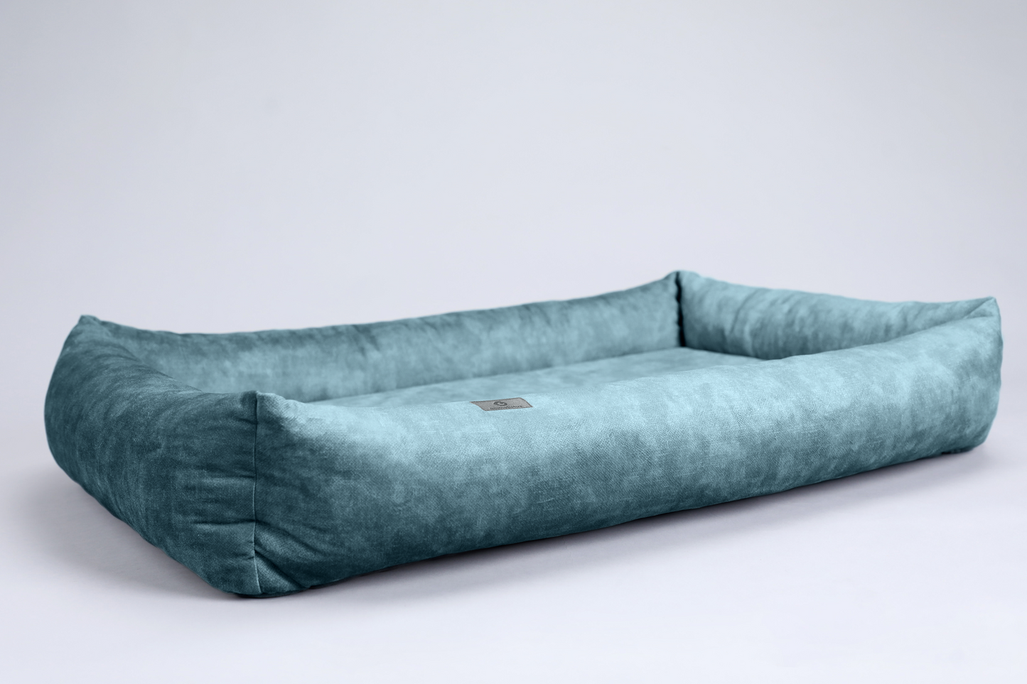 Dog bed with sides | 2-sided | DUSTY GREEN