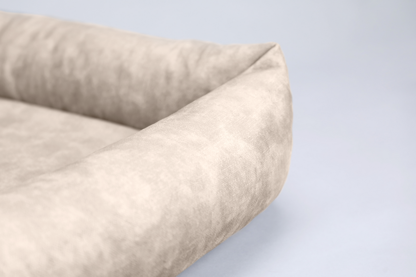 Dog bed with sides | 2-sided | BEIGE