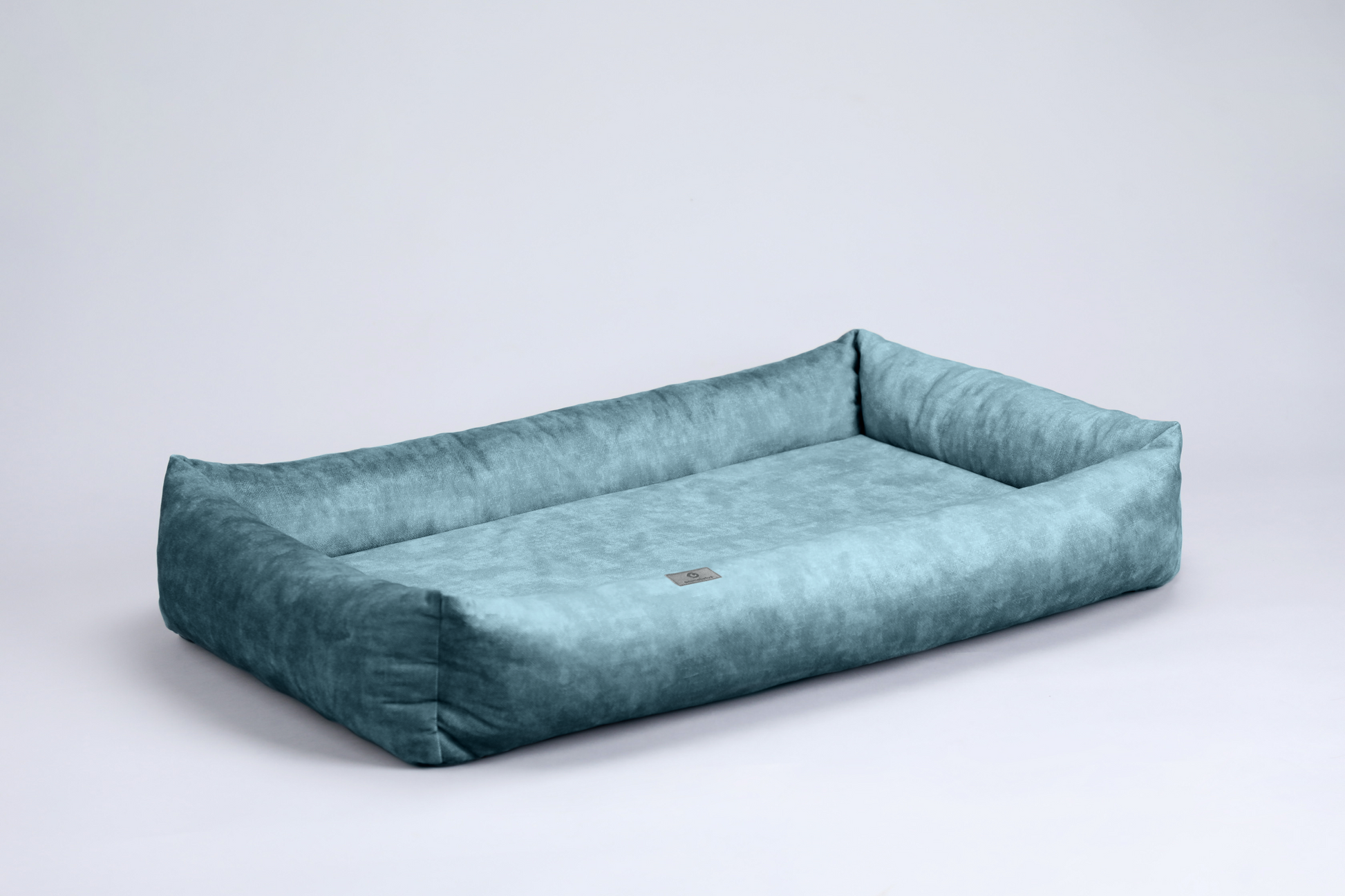 Dog bed with sides | 2-sided | DUSTY GREEN