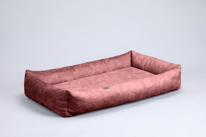 Dog bed with sides | 2-sided | TERRACOTTA