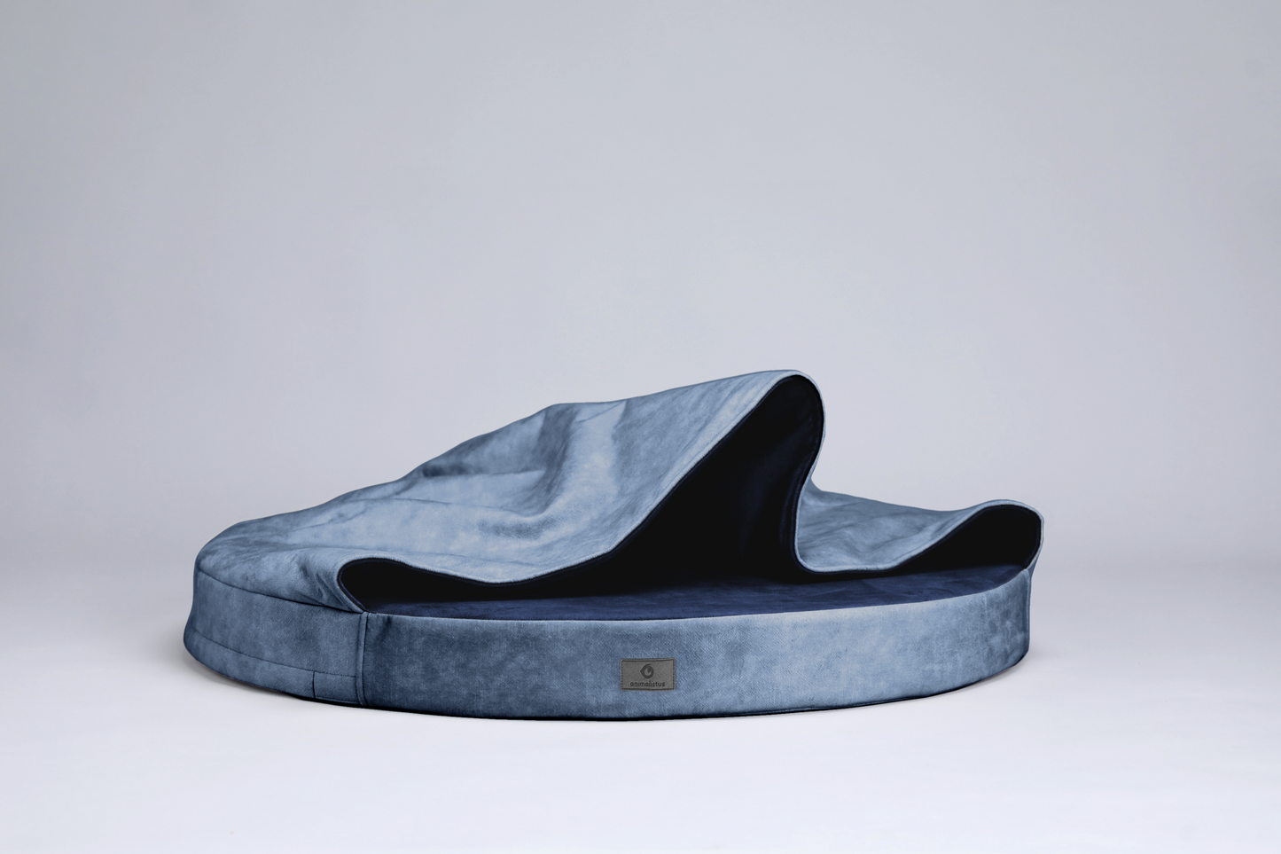 Cozy cave dog bed | SKY BLUE+ROYAL BLUE