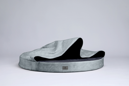 Cozy cave dog bed | METAL GREY+GRAPHITE GREY