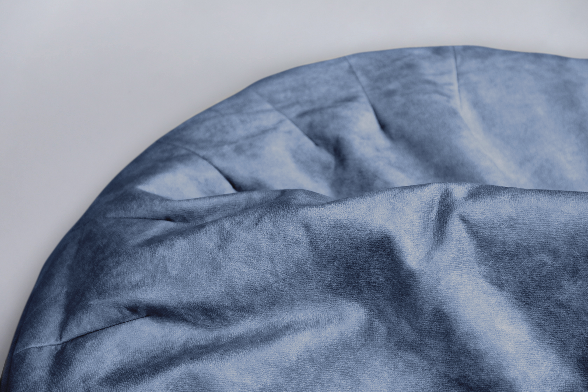 Cozy cave dog bed | SKY BLUE+ROYAL BLUE