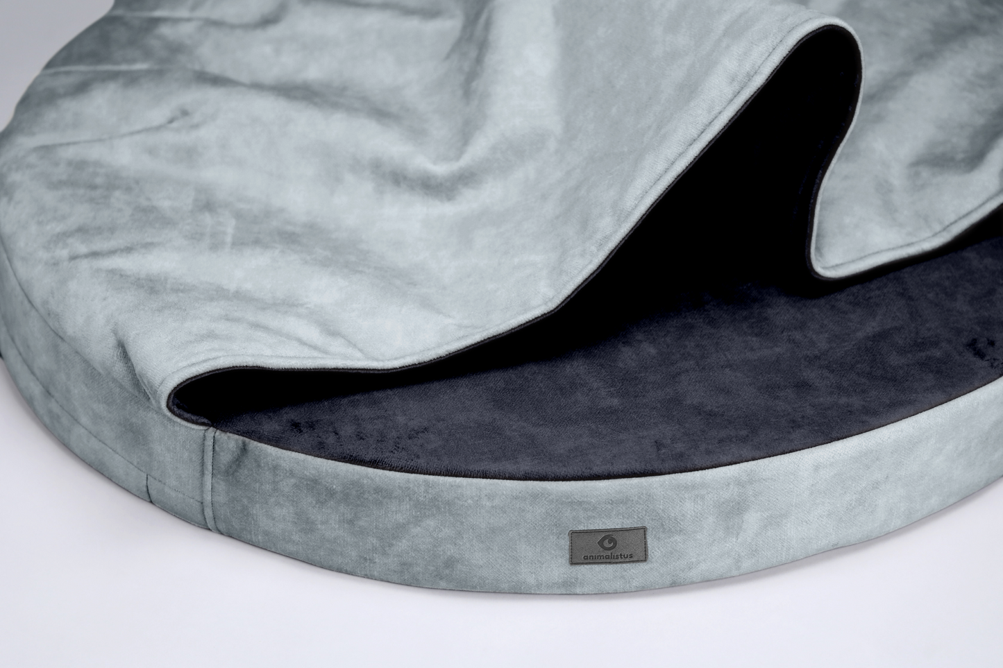 Cozy cave dog bed | METAL GREY+GRAPHITE GREY