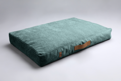 Scandinavian design dog bed | 2-sided | JUNGLE GREEN