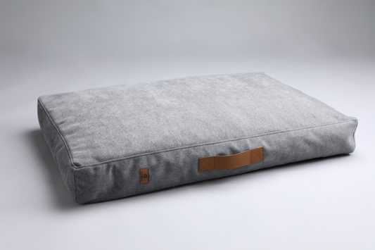 Scandinavian design dog bed | 2-sided | OSLO GREY
